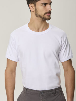 Camiseta Interlock M/C Escote O