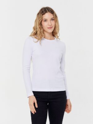Camiseta M/L Interlock - escote O
