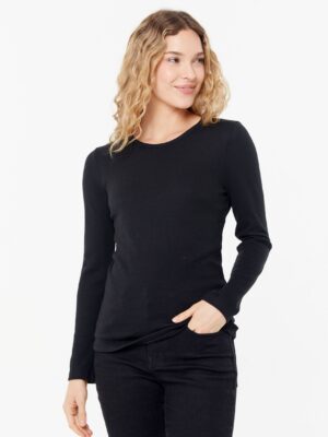 Camiseta M/L Interlock - escote O