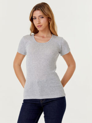Remera para mujer RIBB escote O
