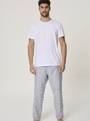 Pantalón de pijama de verano para hombre poplin Sevilla