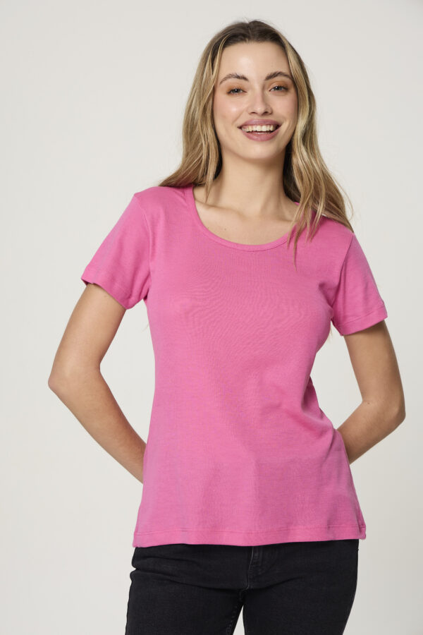 Remera para mujer RIBB escote O