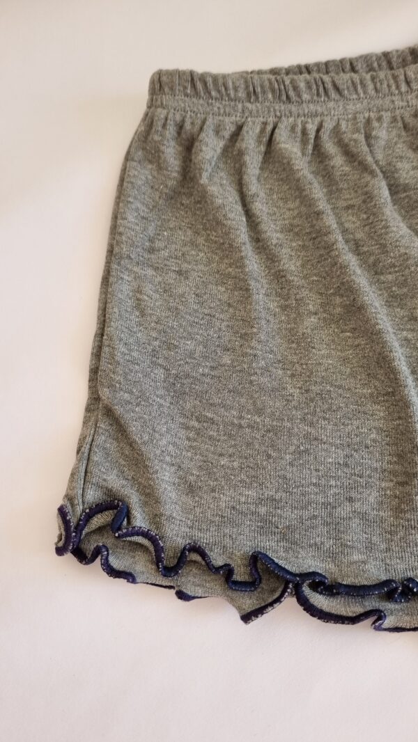 Short ribb pijama detalles color - Imagen 3