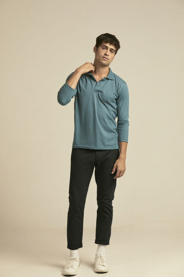 Chomba Jersey con Piqué - SALE - Imagen 3