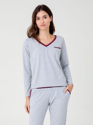 Remera M/L del Pijama Siena - SALE