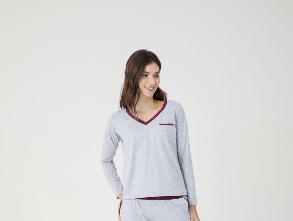 Remera M/L del Pijama Siena - Imagen 3