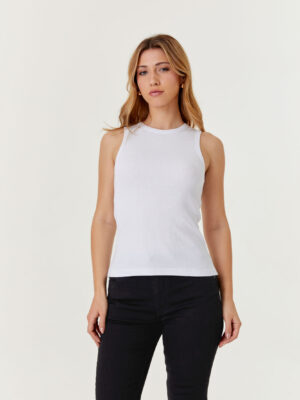 Musculosa de Morley con Escote Cerrado