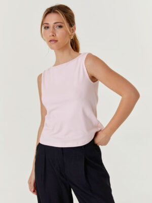 Musculosa de Mujer Escote Bote
