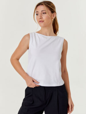 Musculosa de Mujer Escote Bote